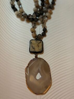 Long Beaded Necklace